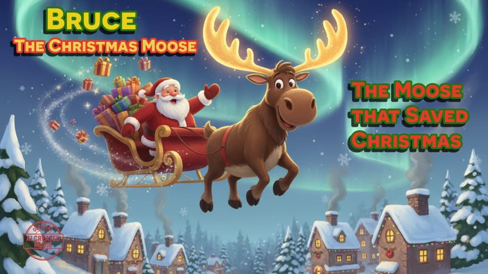 Bruce the Christmas Moose